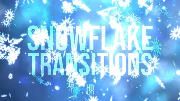 Snowflake Transitions - Download 22827883 Videohive