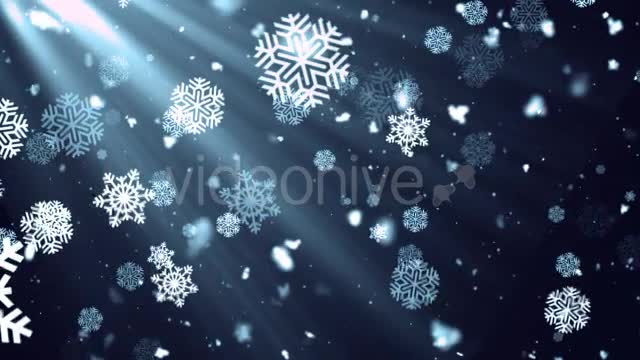 Snowflakes Falling 4 Videohive 19022416 Motion Graphics Image 1