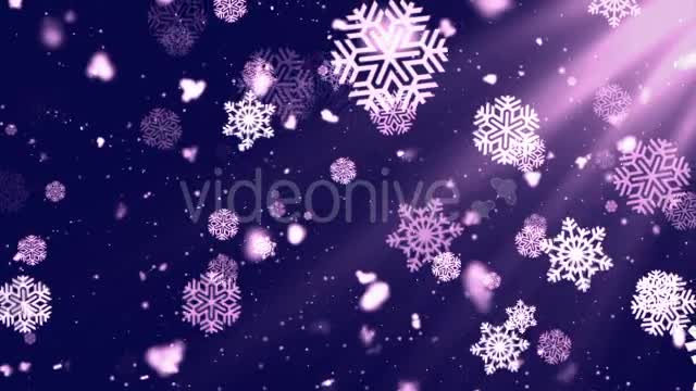 Snowflakes Falling 5 Videohive 19038023 Motion Graphics Image 1