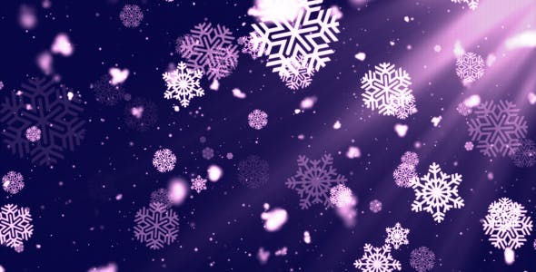 Snowflakes Falling 5 - Videohive Download 19038023