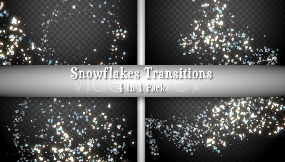 Snowflakes Transitions Pack Videohive 21075028 Motion Graphics Image 2