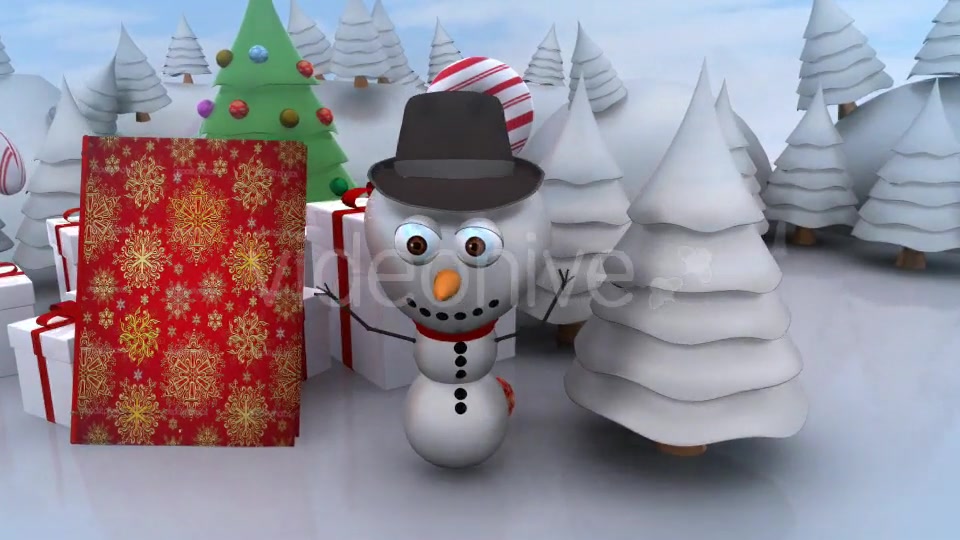 Snowman Book Open Videohive 13484774 Motion Graphics Image 6