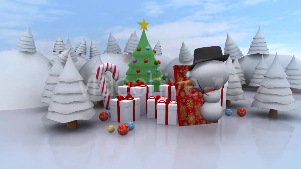 Snowman Book Open Videohive 13484774 Motion Graphics Image 8