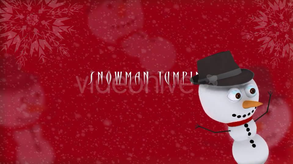 Snowman Jumping Videohive 13400490 Motion Graphics Image 2