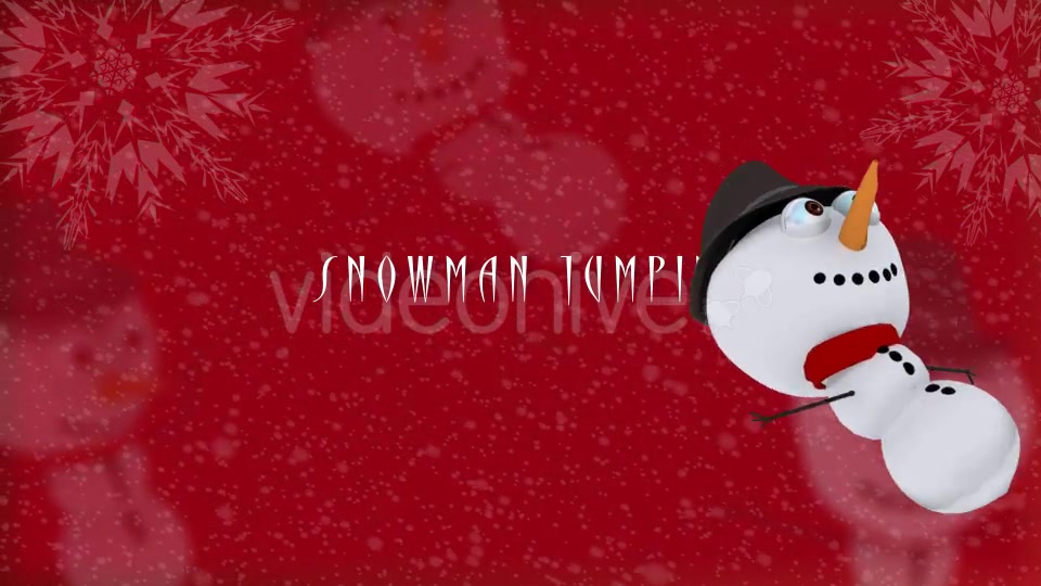 Snowman Jumping Videohive 13400490 Motion Graphics Image 3