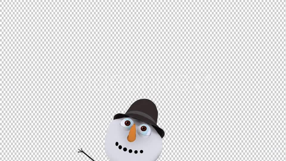 Snowman Jumping Videohive 13400490 Motion Graphics Image 9