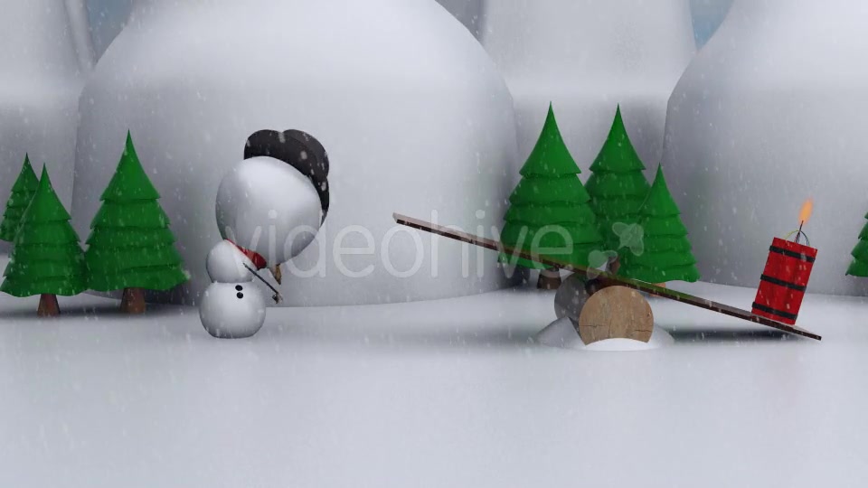 Snowman Opener Videohive 19208172 Motion Graphics Image 3