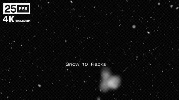 Snows 10 Pack 4K - Videohive 20773792 Download