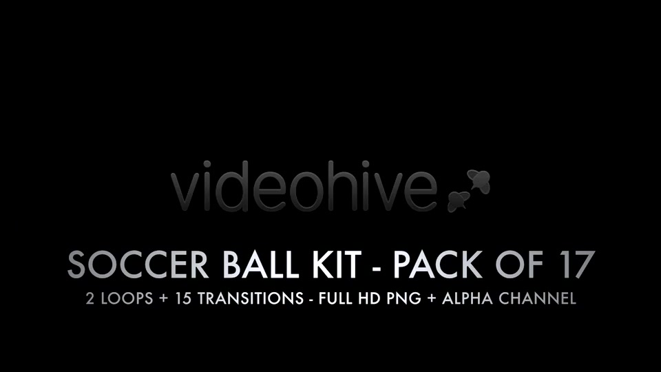 Soccer Ball Kit 2 Loops + 15 Transitions Videohive 5522229 Motion Graphics Image 11