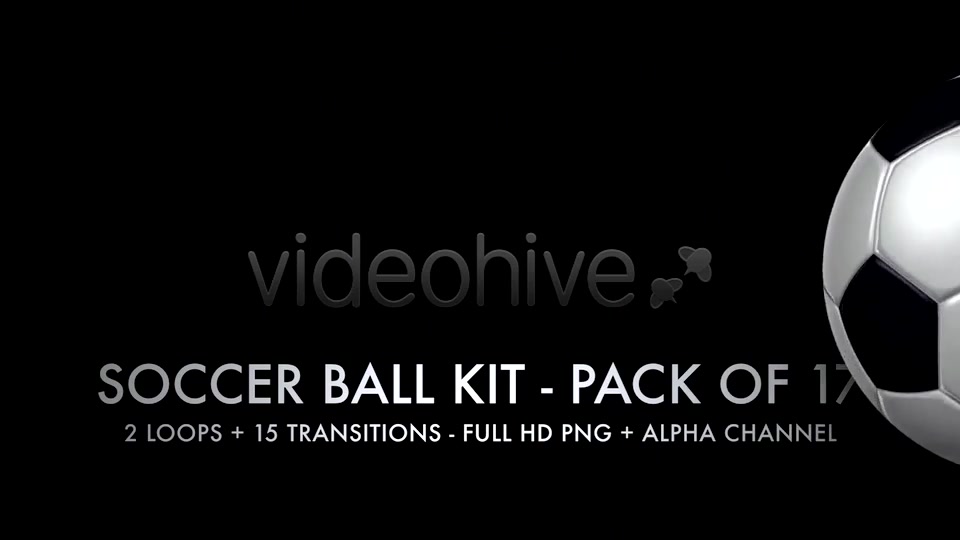 Soccer Ball Kit 2 Loops + 15 Transitions Videohive 5522229 Motion Graphics Image 7