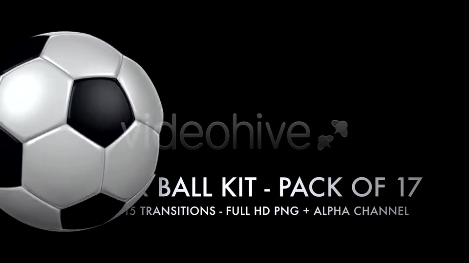 Soccer Ball Kit 2 Loops + 15 Transitions Videohive 5522229 Motion Graphics Image 8