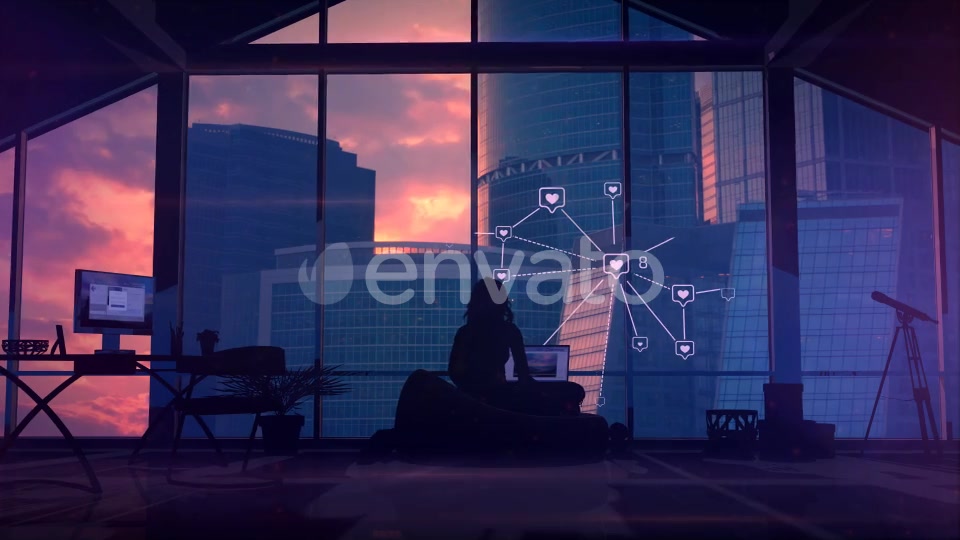 Social Connections And Communication, Infographics Videohive 22320963 Motion Graphics Image 3