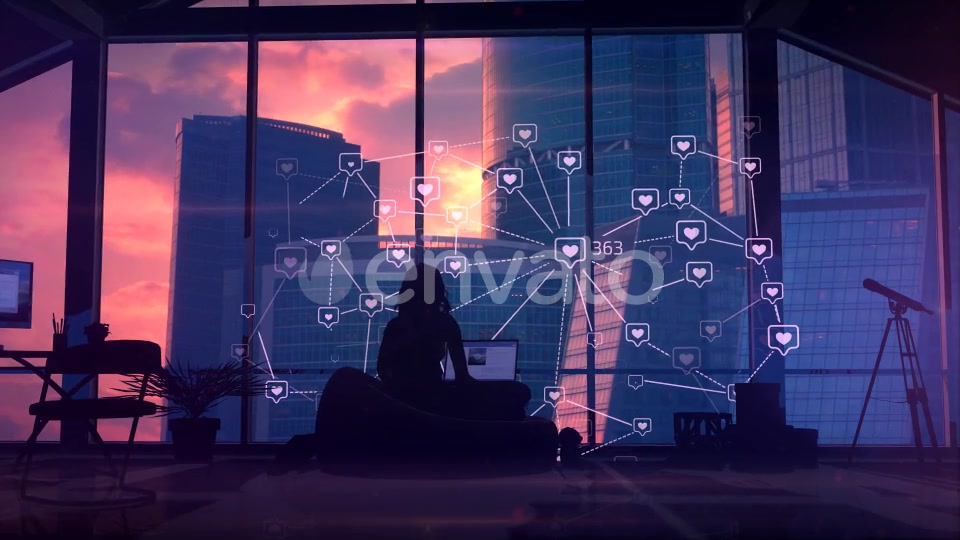 Social Connections And Communication, Infographics Videohive 22320963 Motion Graphics Image 6