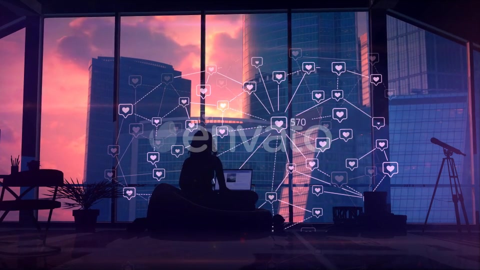 Social Connections And Communication, Infographics Videohive 22320963 Motion Graphics Image 7