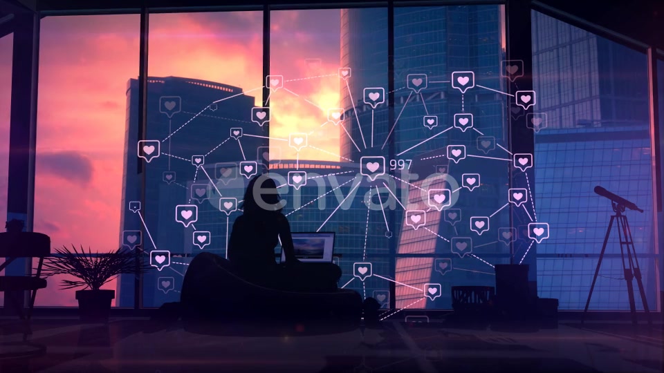Social Connections And Communication, Infographics Videohive 22320963 Motion Graphics Image 9