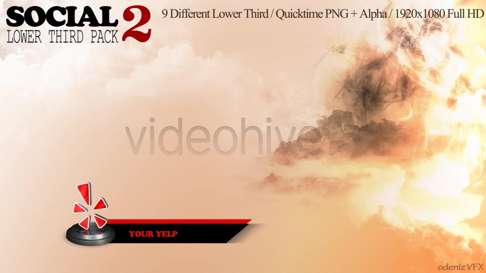 Social Lower Third Pack 2 Videohive 4348744 Motion Graphics Image 10