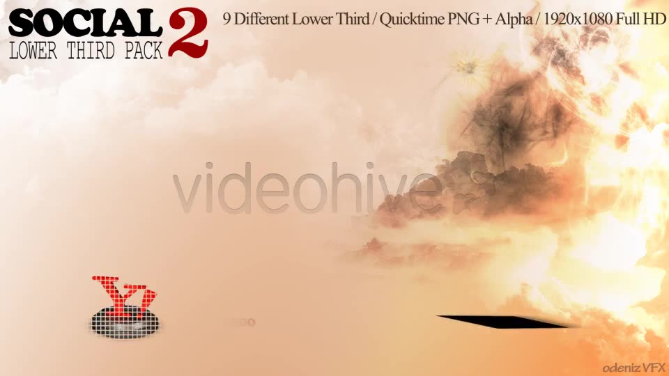 Social Lower Third Pack 2 Videohive 4348744 Motion Graphics Image 2