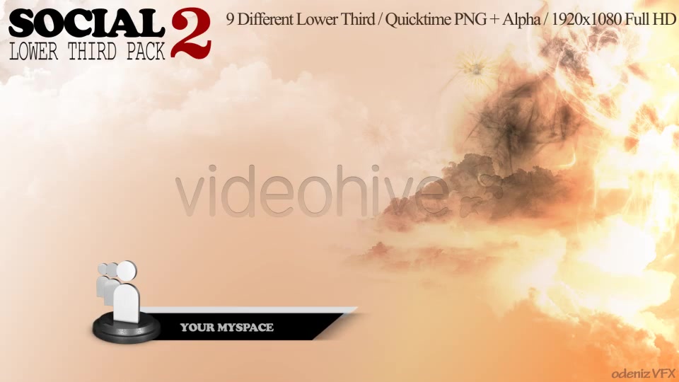 Social Lower Third Pack 2 Videohive 4348744 Motion Graphics Image 3