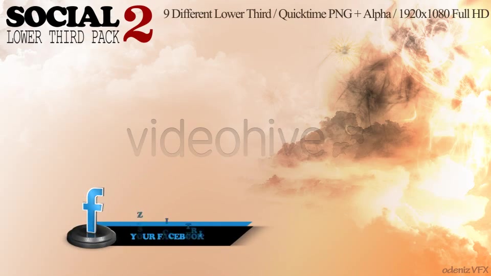 Social Lower Third Pack 2 Videohive 4348744 Motion Graphics Image 4