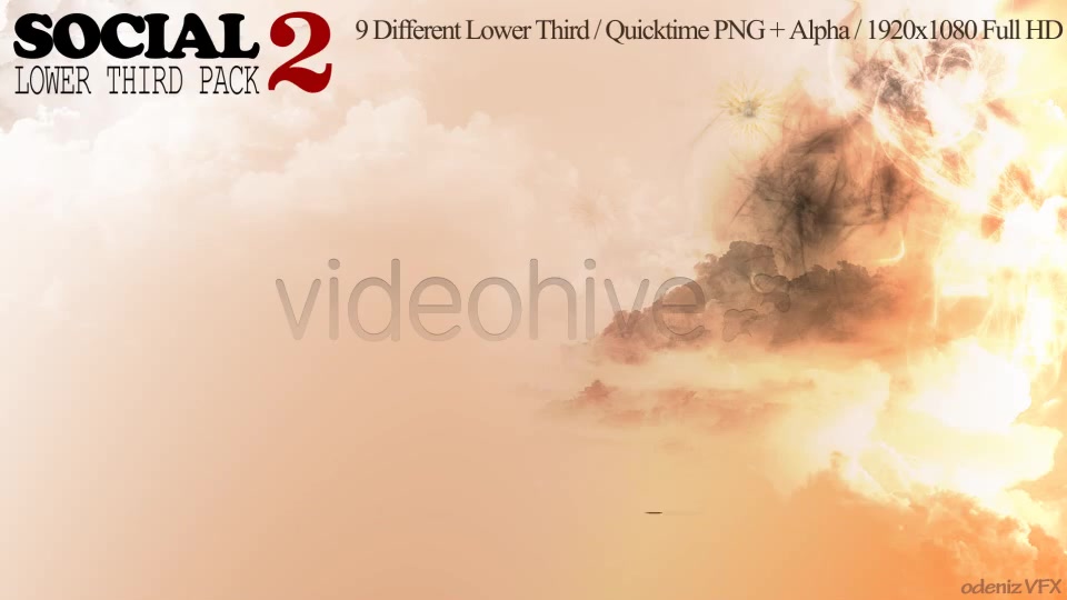 Social Lower Third Pack 2 Videohive 4348744 Motion Graphics Image 5
