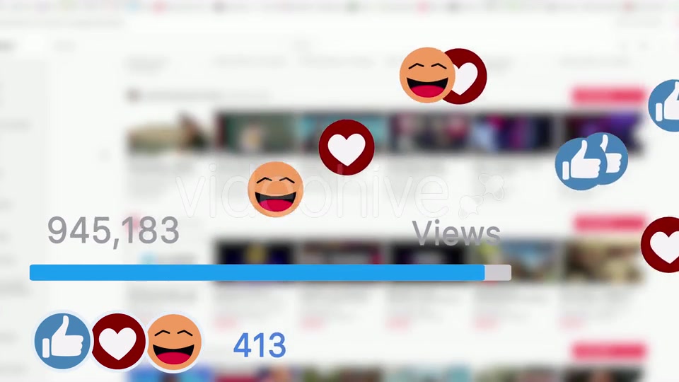 Social Media Followers Likes and Thumbs Views Videohive 21437212 Motion Graphics Image 10