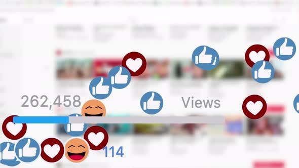 Social Media Followers Likes and Thumbs Views - 21437212 Download Videohive