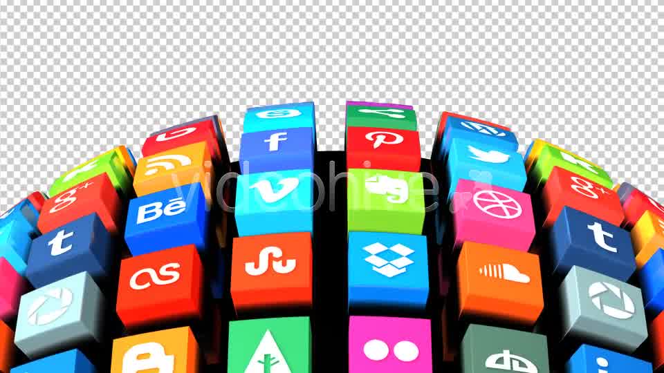 Social Media Globe Pack 2 (Pack of 2) Videohive 7824644 Motion Graphics Image 10