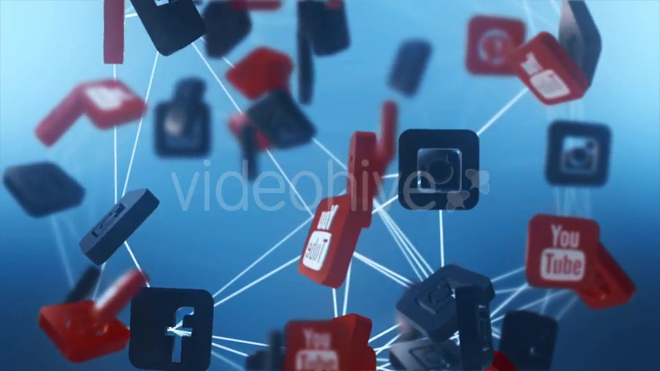 Social Media Icons #1 Videohive 19554641 Motion Graphics Image 7