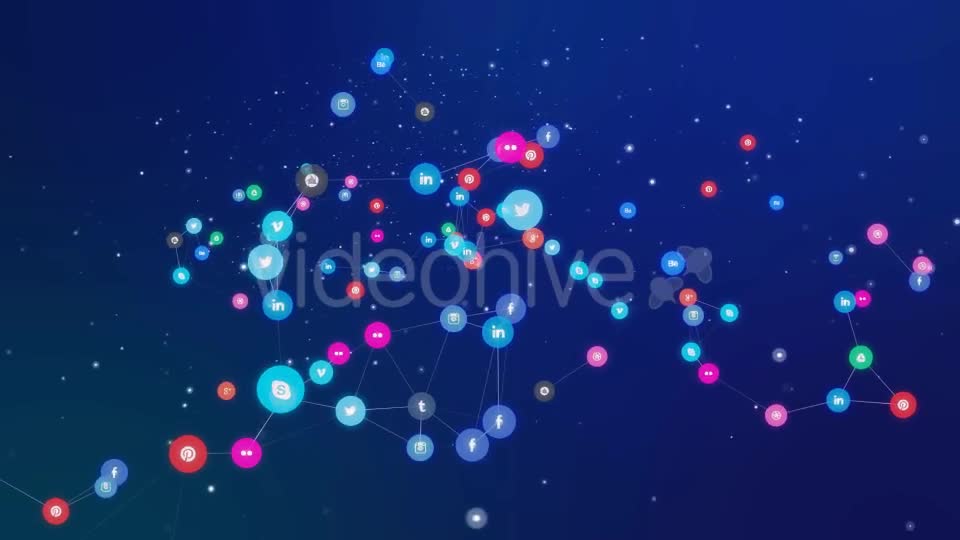 Social Media Network 2 Videohive 20178457 Motion Graphics Image 1