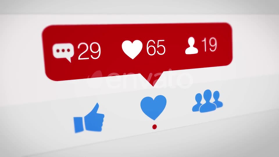 Social Media View Counter Videohive 24632249 Motion Graphics Image 2