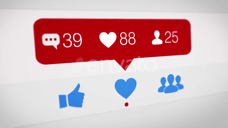 Social Media View Counter Videohive 24632249 Motion Graphics Image 3
