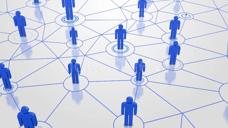 Social Network Connection Background Videohive 21532137 Motion Graphics Image 3