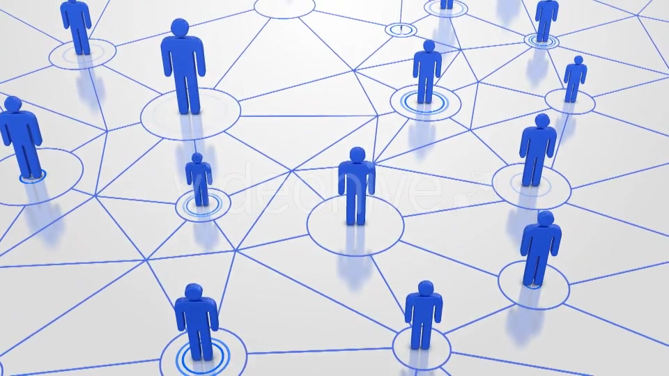 Social Network Connection Background Videohive 21532137 Motion Graphics Image 4