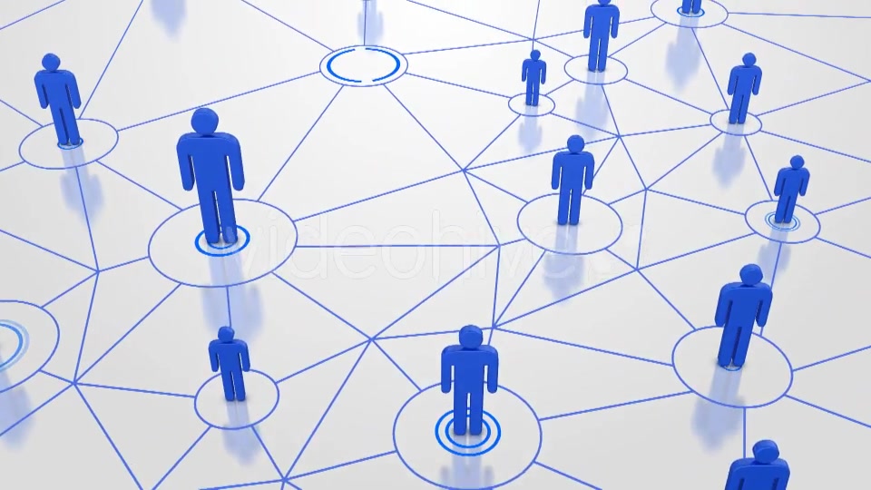 Social Network Connection Background Videohive 21532137 Motion Graphics Image 5