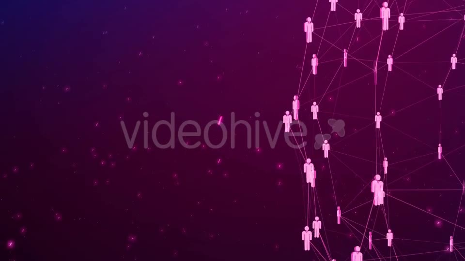 Social Networks of People 2 Videohive 21229530 Motion Graphics Image 2