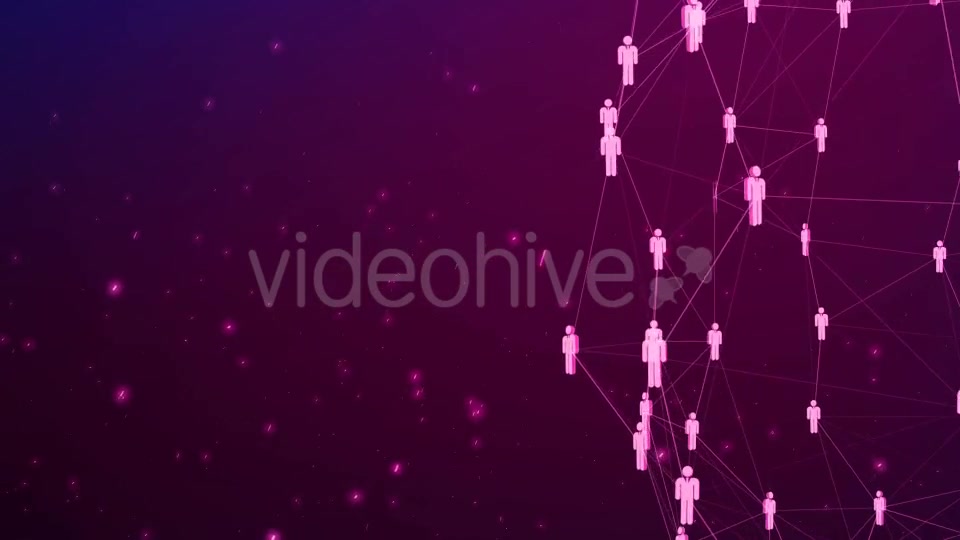 Social Networks of People 2 Videohive 21229530 Motion Graphics Image 4