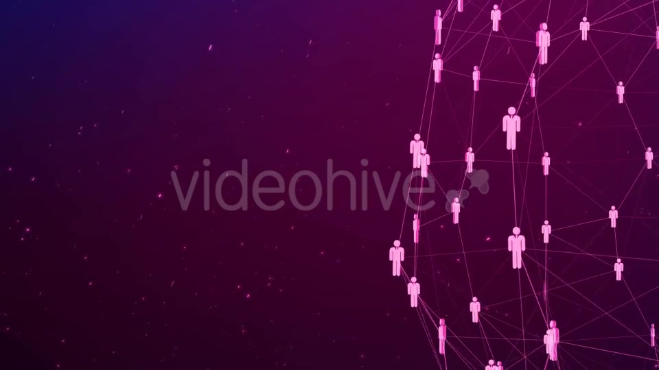 Social Networks of People 2 Videohive 21229530 Motion Graphics Image 7