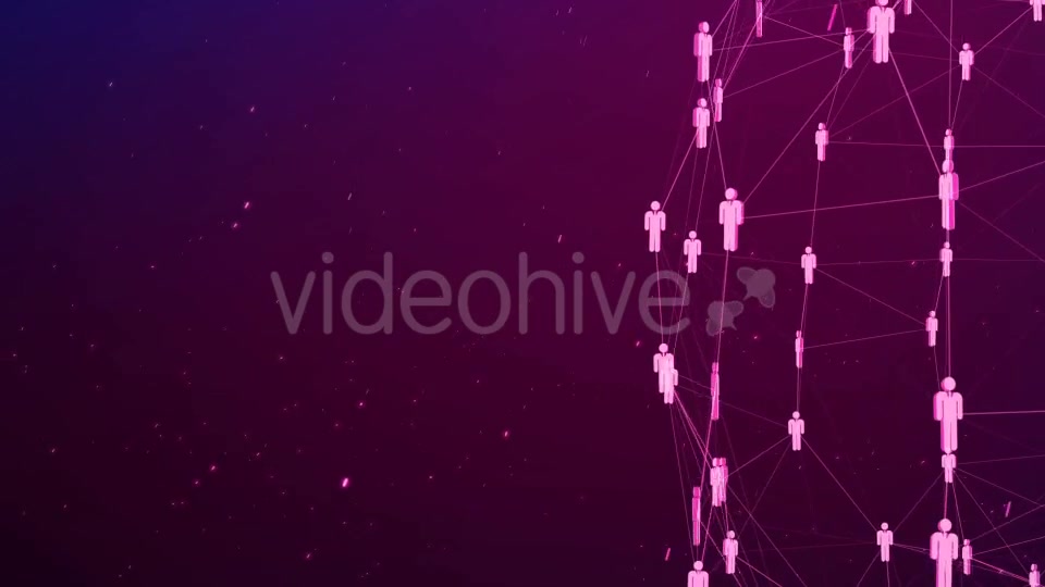 Social Networks of People 2 Videohive 21229530 Motion Graphics Image 8