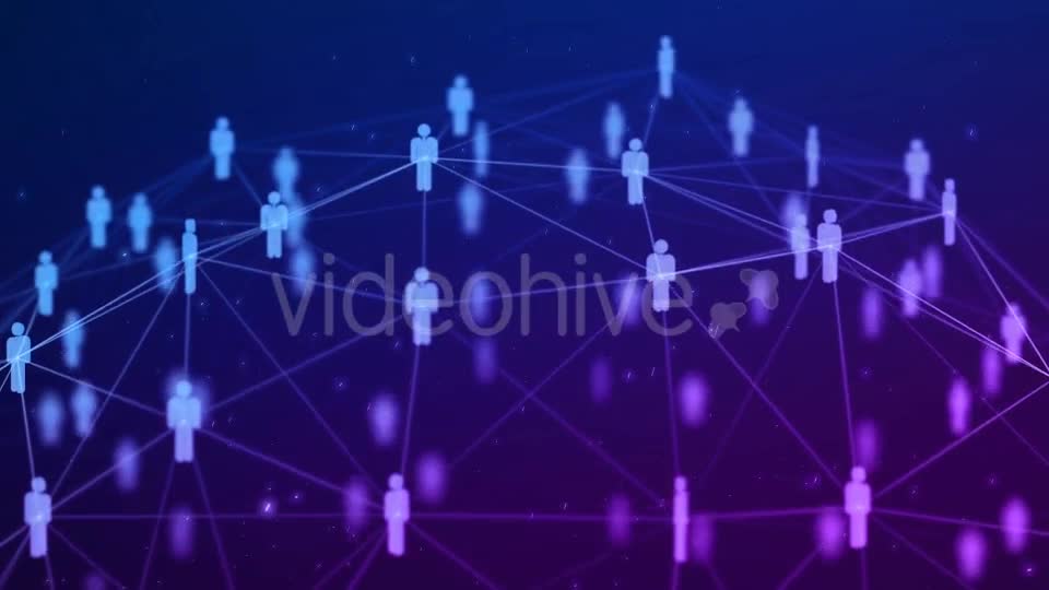 Social Networks of People Videohive 21201823 Motion Graphics Image 1