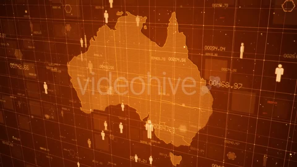 Socioeconomic Data of Australia Videohive 21335018 Motion Graphics Image 1