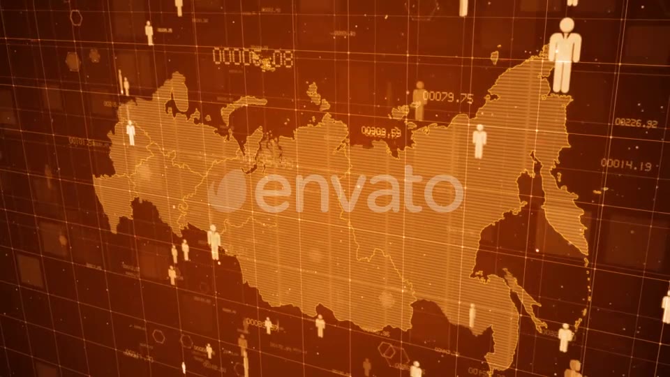 Socioeconomic Data of Russia Videohive 21941642 Motion Graphics Image 2