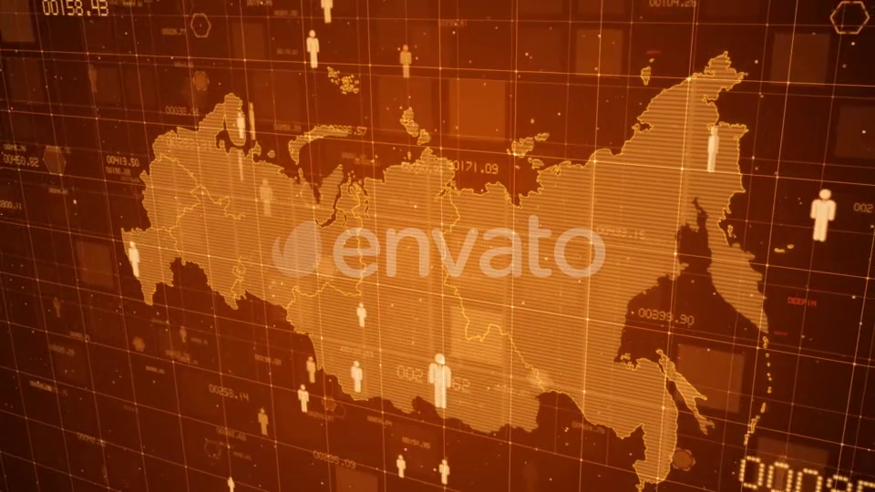 Socioeconomic Data of Russia Videohive 21941642 Motion Graphics Image 6