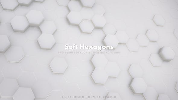 Soft Hexagon Motion - Videohive Download 22249711