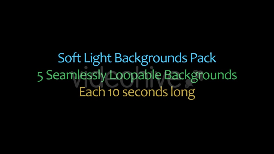 Soft Light Backgrounds Pack Videohive 11507238 Motion Graphics Image 3