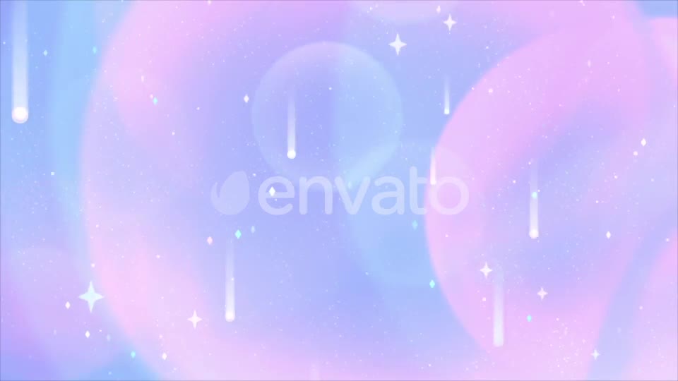 Soft Pastel Shooting Stars Videohive 22327020 Motion Graphics Image 1