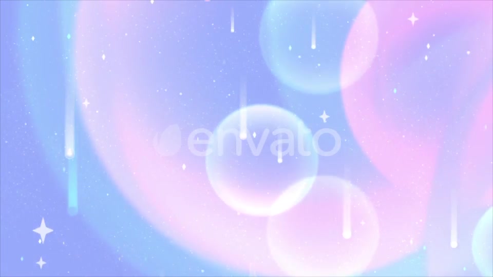Soft Pastel Shooting Stars Videohive 22327020 Motion Graphics Image 3