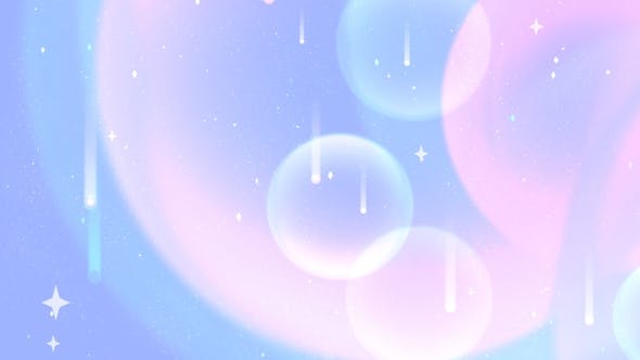 Soft Pastel Shooting Stars - Download 22327020 Videohive