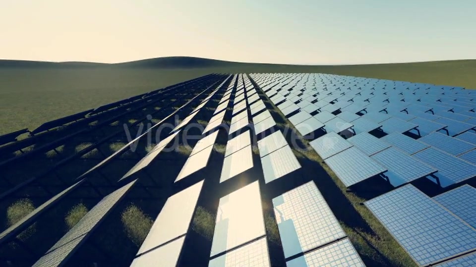 Solar Panels Sunny Day Videohive 16704380 Motion Graphics Image 5