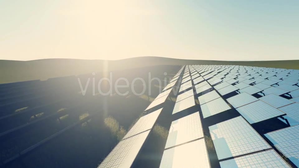 Solar Panels Sunny Day Videohive 16704380 Motion Graphics Image 7