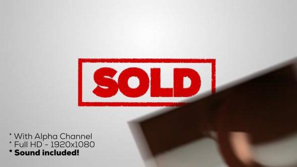 Sold Stamp - Download Videohive 19900968